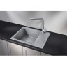 Кухонная мойка GRANULA GR-6002 алюминиум 6002 ALYUMIHIYM