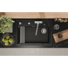 Кухонная мойка GRANULA KS-7308R ЧЕРНЫЙ RINZER 7308R CHEPHYII
